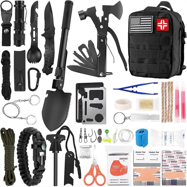 urvival gear kit set sos earthquake outdoor_